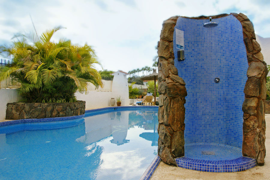 vista frontal ducha terminada