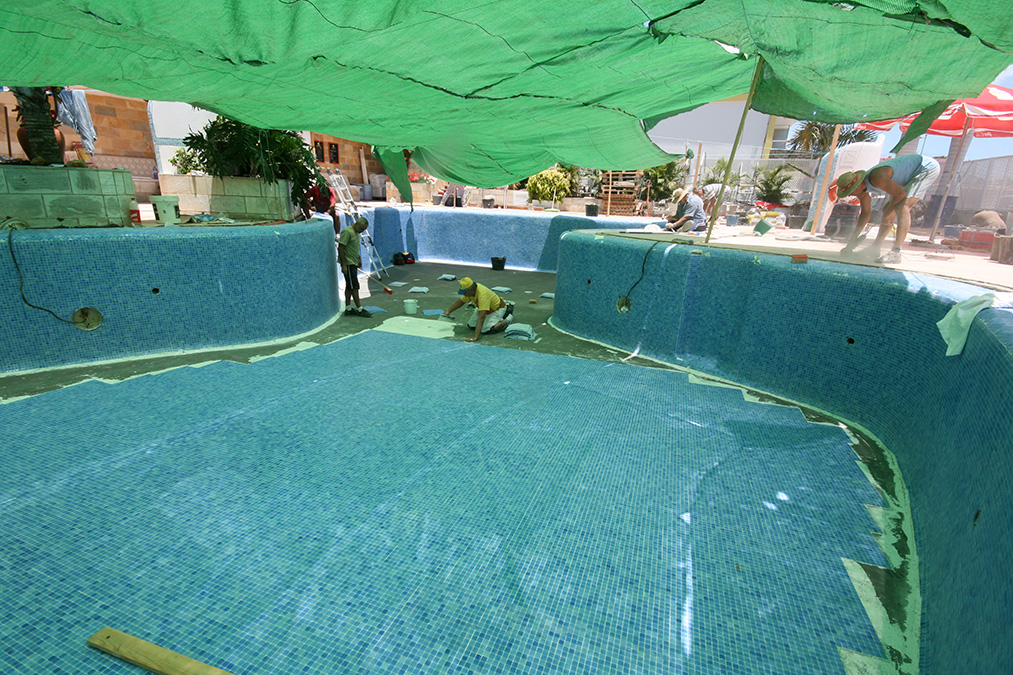 Preparacion plataforma submarina