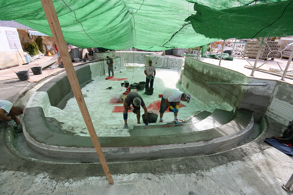 Trabajo grupal aplicar cemento