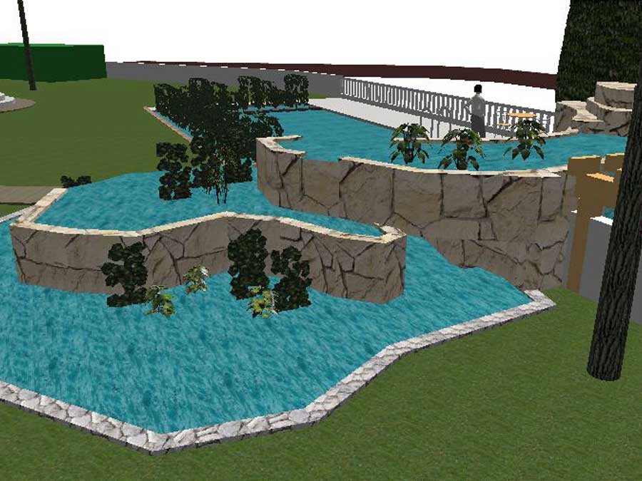 Vista angulo superior proyecto