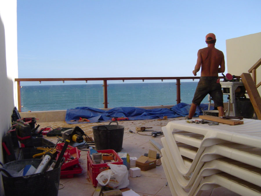 Proyecto construccion terraza