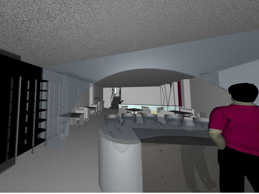 Gran cristal contorno ovalado